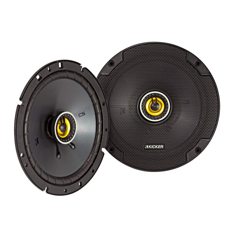 KICKER 46CSC674 CS-Series CSC67 6.75-Inch (165mm) Coaxial Speakers, 4-Ohm (Pair) - Image 1
